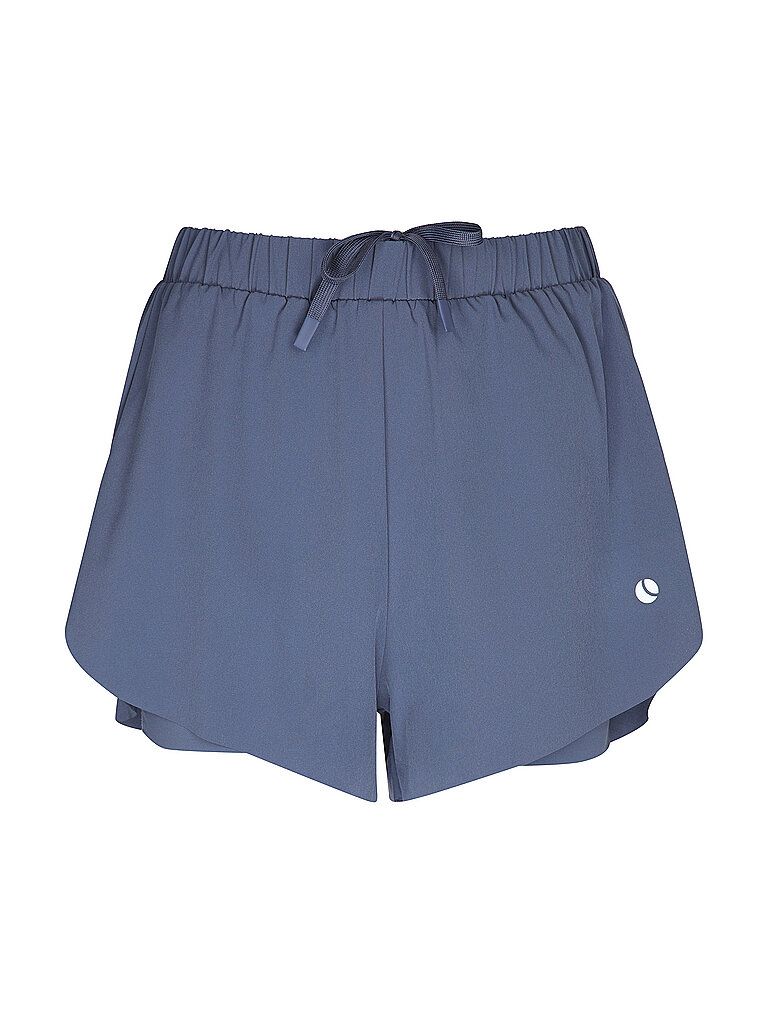 BJÖRN BORG Damen Tennisshorts ACE 2in1 dunkelblau | XS